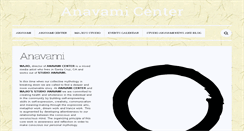 Desktop Screenshot of anavamicenter.com