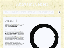 Tablet Screenshot of anavamicenter.com